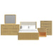 Sylvie - Bedroom Set With Upholstered Bed - Stylish Home Furniture