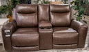 Gravier - Power Reclining Loveseat With Console / Adjustable Headrest - Cordova - Stylish Home Furniture