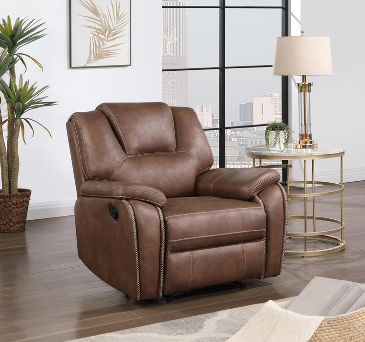 U120 - Motion Recliner - Brown