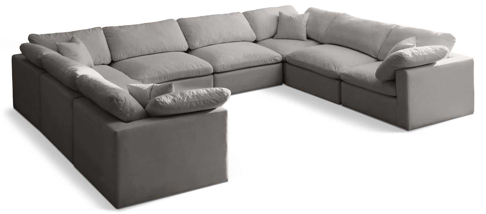 Plush - 8 Piece Modular Sectional