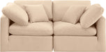 Indulge - Velvet 2 Seat Modular Sofa - Stylish Home Furniture