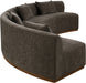 Avanti - 182.5" Chenille Fabric Upholstered 2 Piece Modular Sectional - Stylish Home Furniture