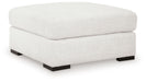 Misty-Lakes - Oversized Accent Ottoman - Chalk - Stylish Home Furniture