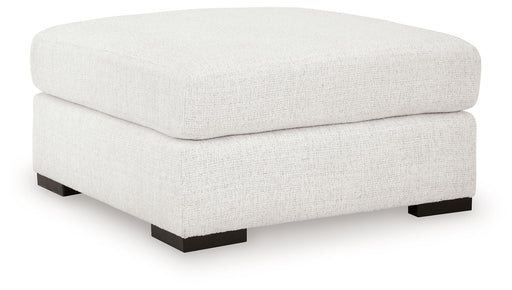 Misty-Lakes - Oversized Accent Ottoman - Chalk - Stylish Home Furniture