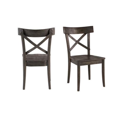 Coronado - Wooden Side Chair (Set of 2) - Dark Brown - Stylish Home Furniture