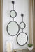 Brewer - Accent Mirror - Black - Stylish Home Furniture