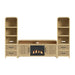 Ridgemont - 4 Piece Entertainment Unit With 70" TV Console - Stylish Home Furniture