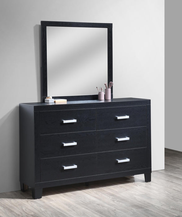 B375 - Mirror - Black - Stylish Home Furniture
