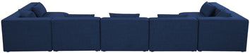 Cube - Linen 7 Piece Modular U-Shaped Sectional - Stylish Home Furniture