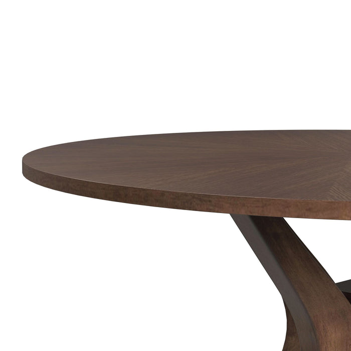 Santa Barbara - Round Dining Table - Walnut - Stylish Home Furniture