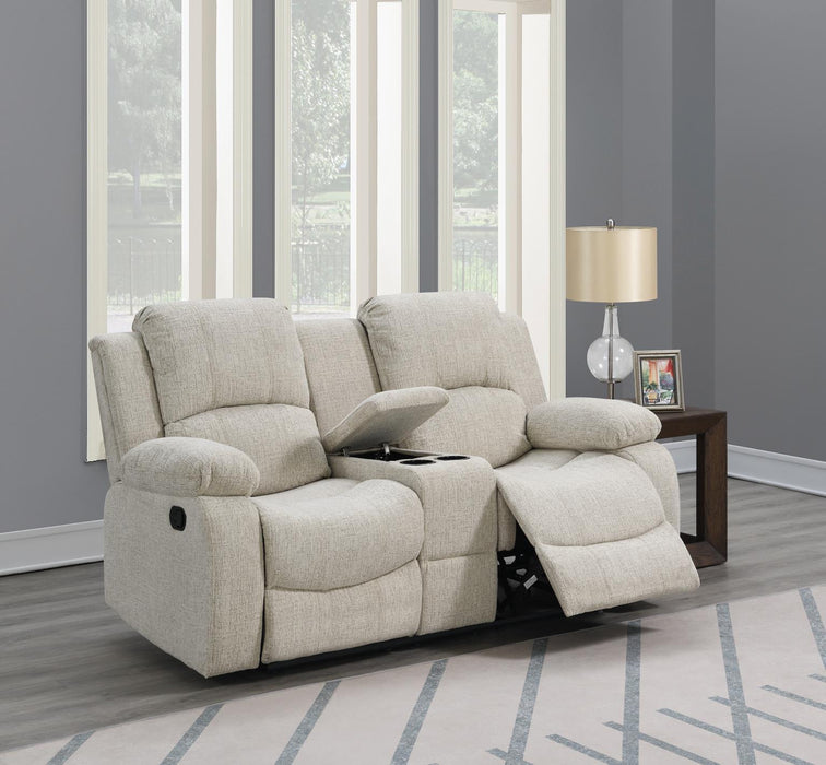 U160 - Motion Loveseat - Parrot Cream