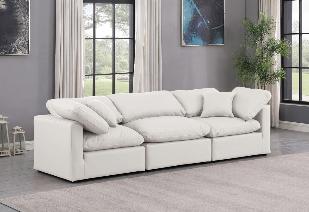 Indulge - Faux Leather 3 Seat Modular Sofa - Stylish Home Furniture
