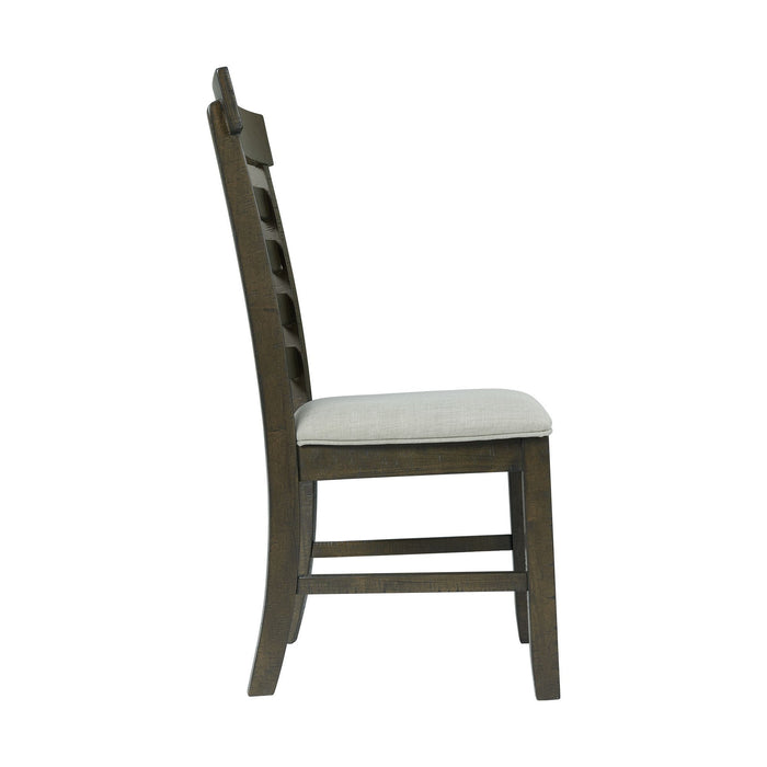 Colorado - Dining Height Side Chair (Set of 2) - Charcoal - Stylish Home Furniture