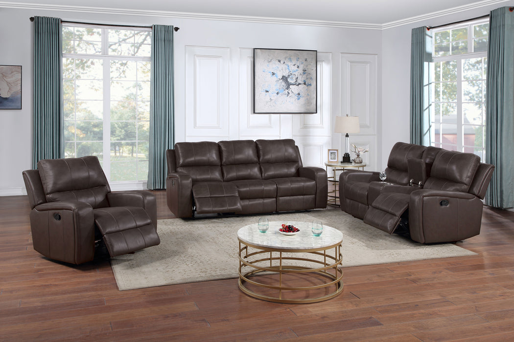 Linton - Leather Glider Recliner