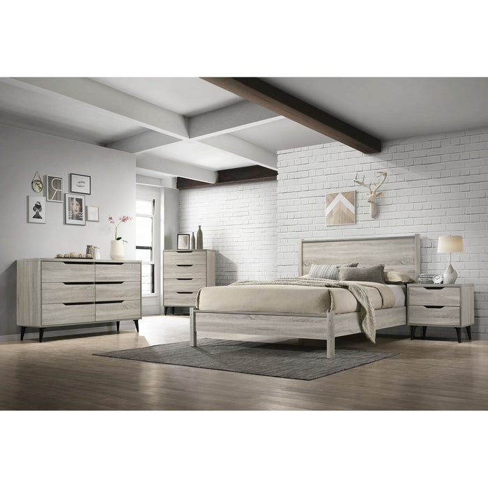 Ernesto - 6-Drawer Dresser With Interlock - Stylish Home Furniture