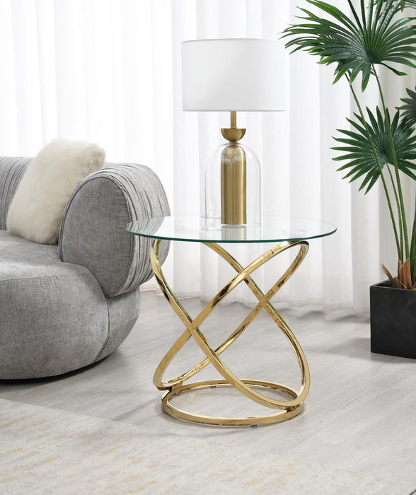 T303 - Table Set (Set of 3) - Gold