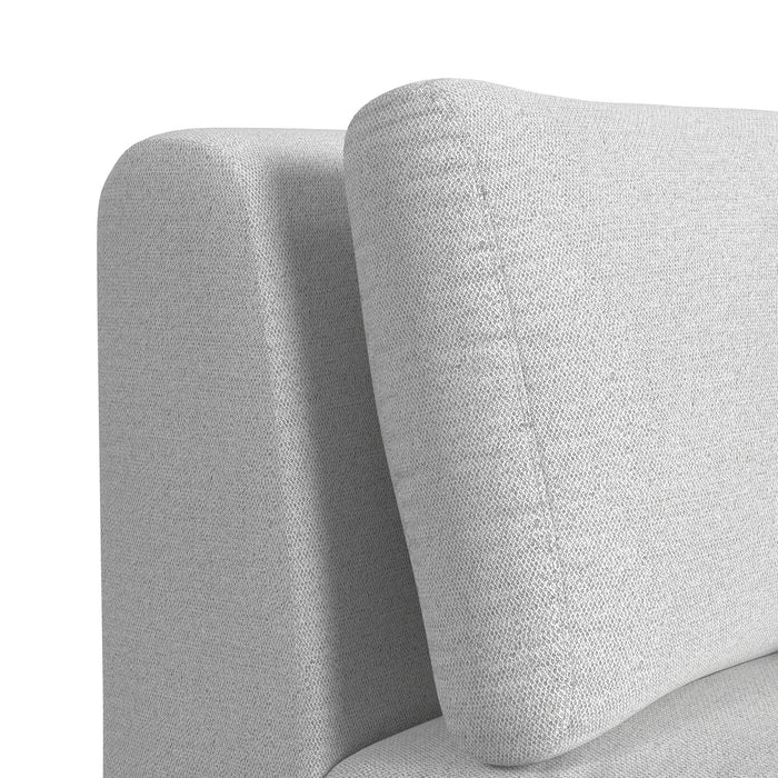 Zandara - Modular Armless Chair - Beige - Stylish Home Furniture