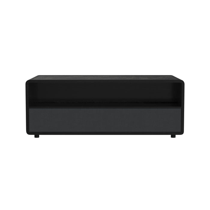 Halo - Smart Coffee Table With Fridge And Speaker - Black - Stylish Home Furniture