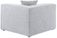 Cube - Linen Corner Chair - Stylish Home Furniture
