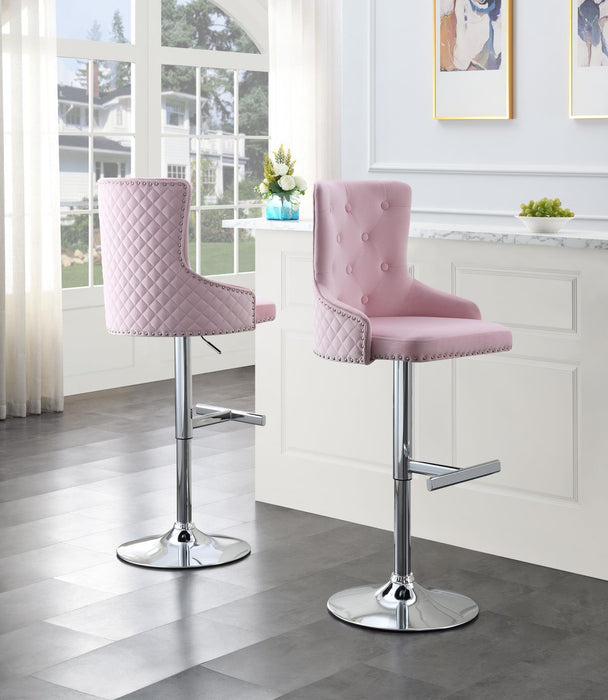 ST115 - Velvet Bar Stool (Set of 2)