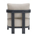 Playa - Chair (Set of 2) - Dark Gray / Beige - Stylish Home Furniture