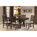 Jax - Ladder Back Side Chair (Set of 2) - Smokey Walnut - Stylish Home Furniture