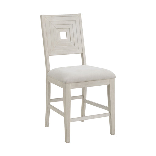 Avalanche - Counter Side Chair (Set of 2) - Antique White - Stylish Home Furniture