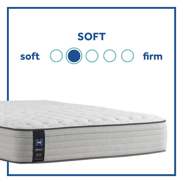 Posturepedic Summer Rose Soft Faux Euro Top Mattress