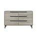 Ernesto - 6-Drawer Dresser With Interlock - Stylish Home Furniture