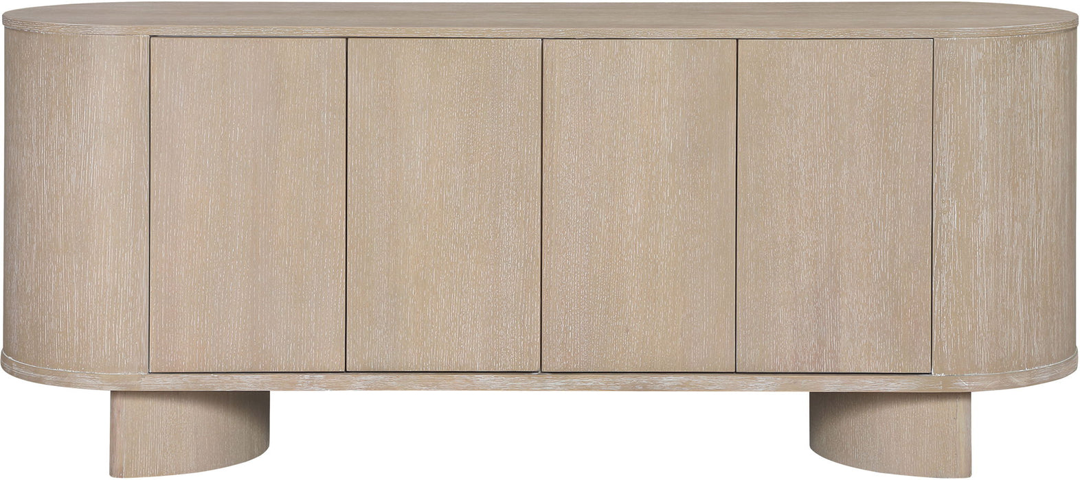 Caldra - Oak Veneer And Solid Wood Sideboard / Buffet