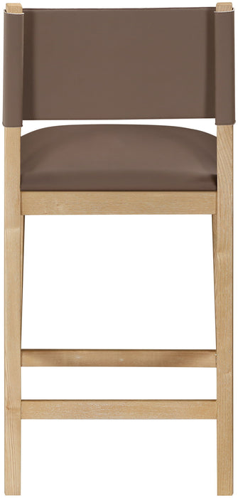 Avon - Vegan Leather Counter Stool