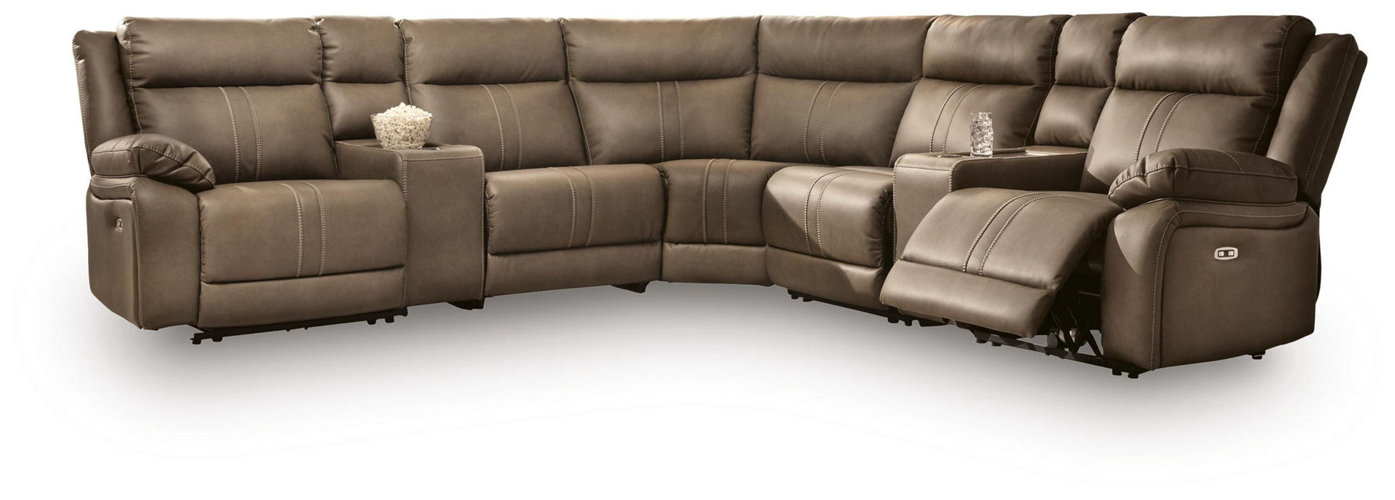 Max-Momentum - Reclining Sectional - Stylish Home Furniture