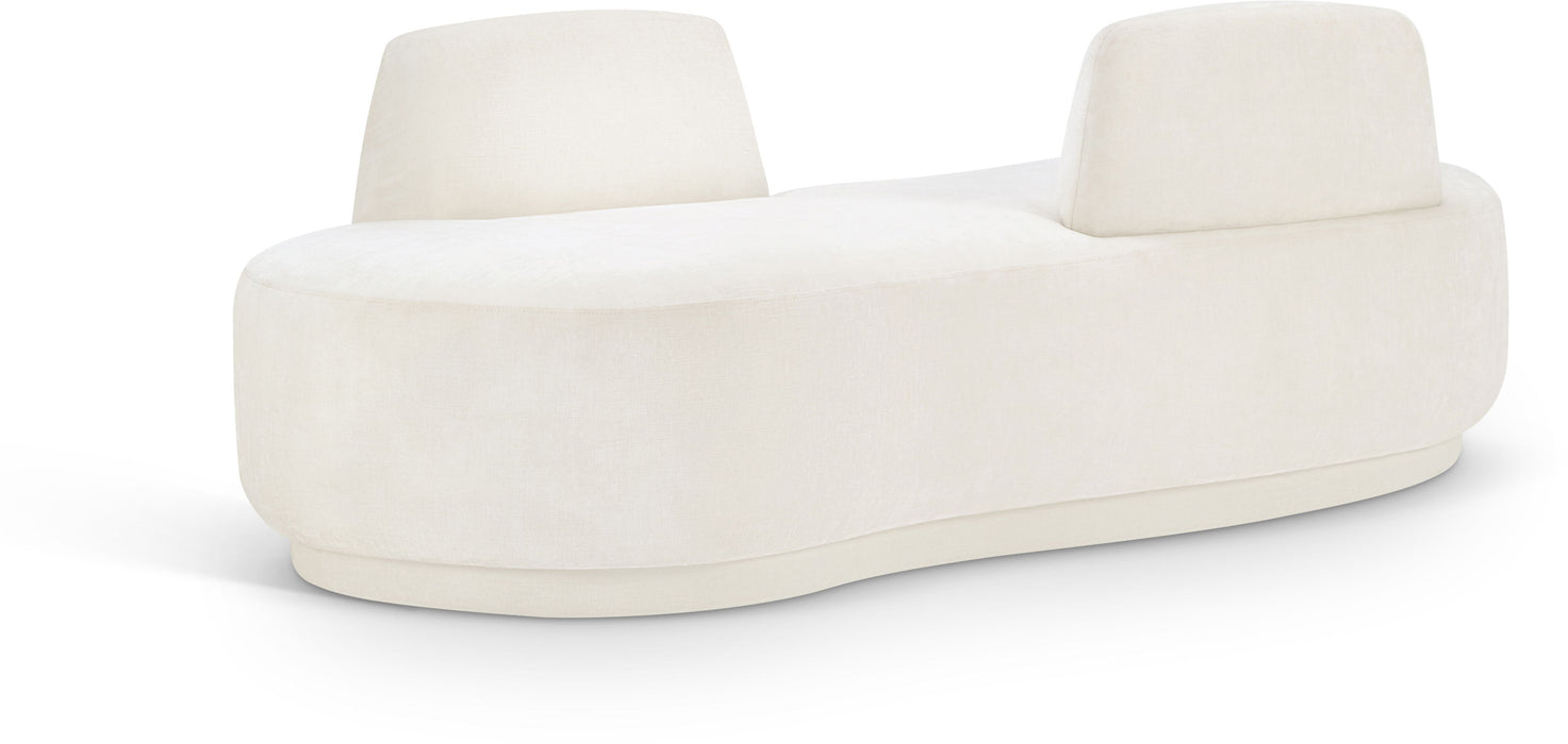 Argyle - Chenille Fabric Chaise / Loveseat
