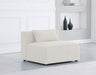 Cube - Linen Armless Chair - Stylish Home Furniture