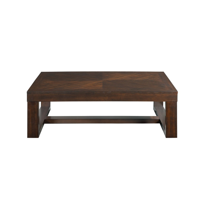 Hardy - 3 Piece Occasional Table Set - Cherry - Stylish Home Furniture