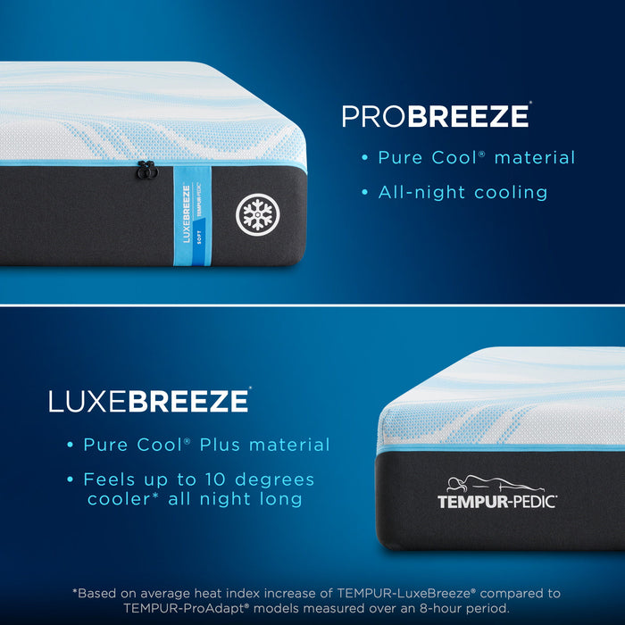 Tempur-Breeze - Tempur-Luxebreeze Soft Mattress