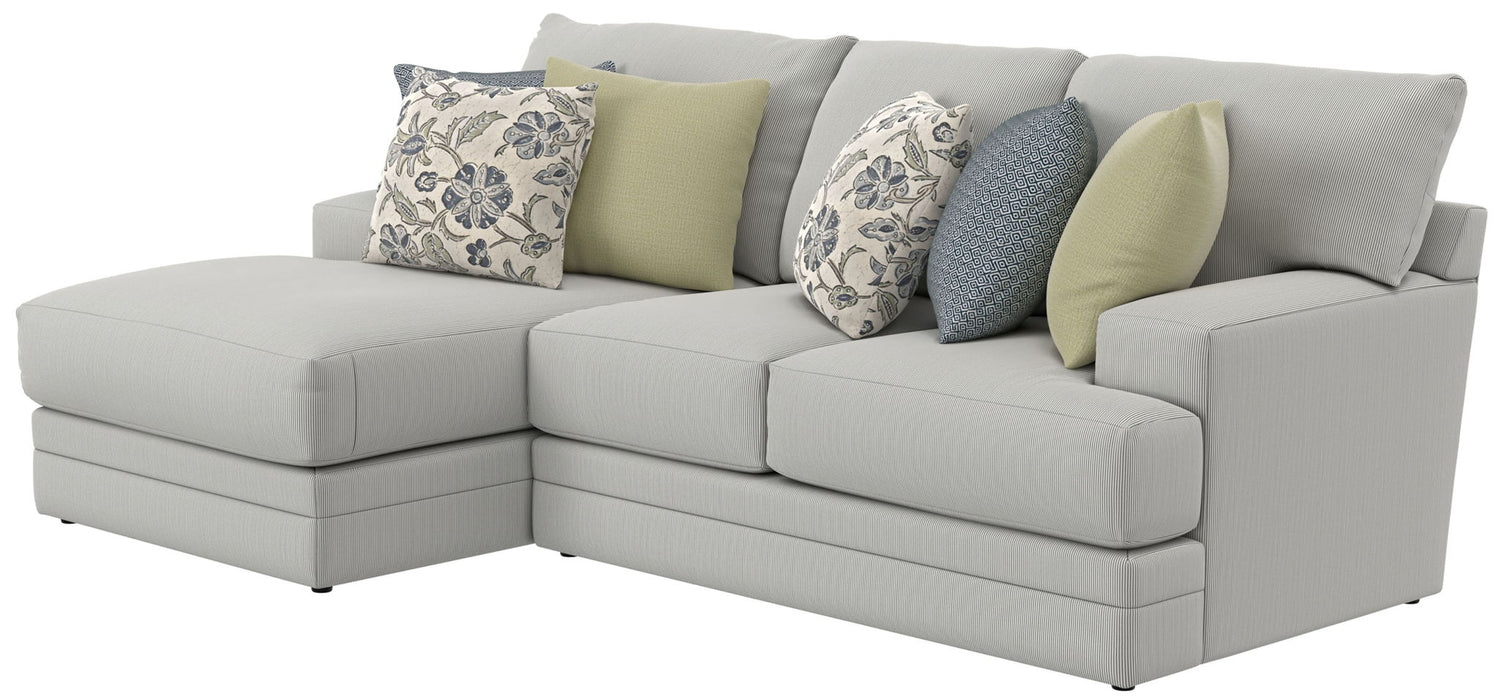 Stockbridge - Sectional With Comfort Coil Seating And 9 Accent Pillows Included - Stylish Home Furniture