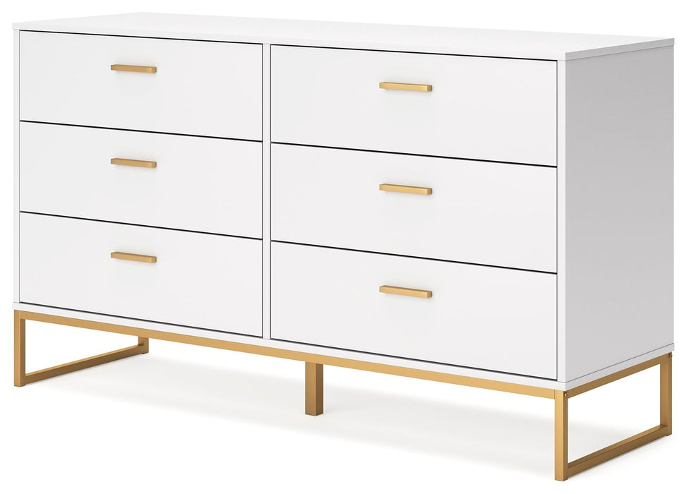 Socalle - Six Drawer Dresser - Stylish Home Furniture