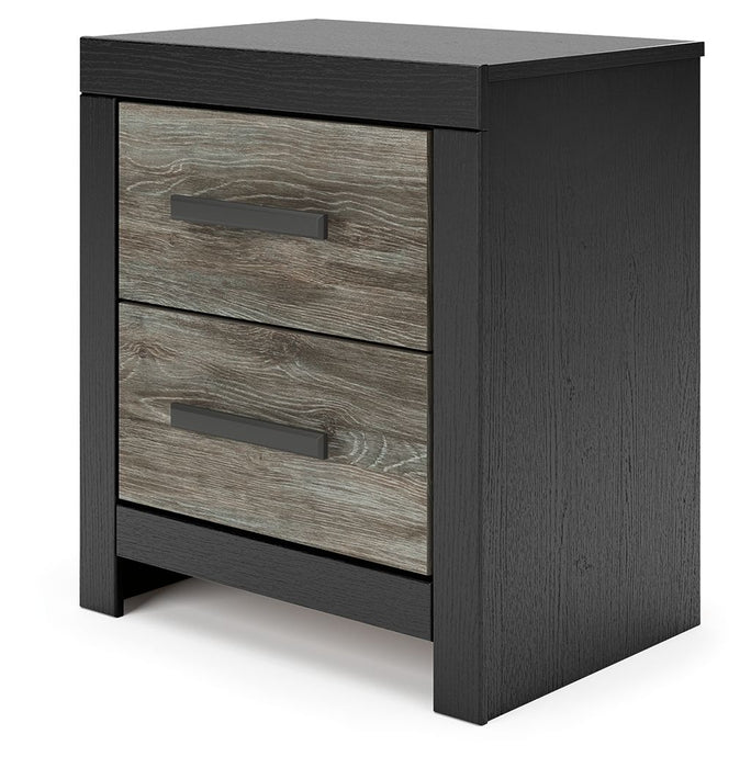 Broachmyn - Two Drawer Night Stand - Stylish Home Furniture