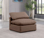 Indulge - Faux Leather Armless Chair - Stylish Home Furniture