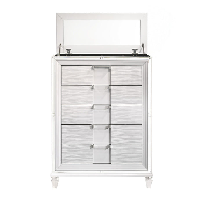 Twenty Nine - 5-Drawer Flip-Top Chest - Stylish Home Furniture