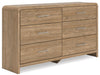 Gramburg - Six Drawer Dresser - Stylish Home Furniture