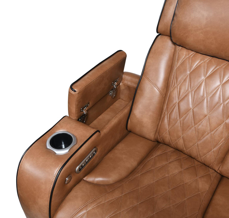 U72 - Power Reclining Chair - Brown - Stylish Home Furniture