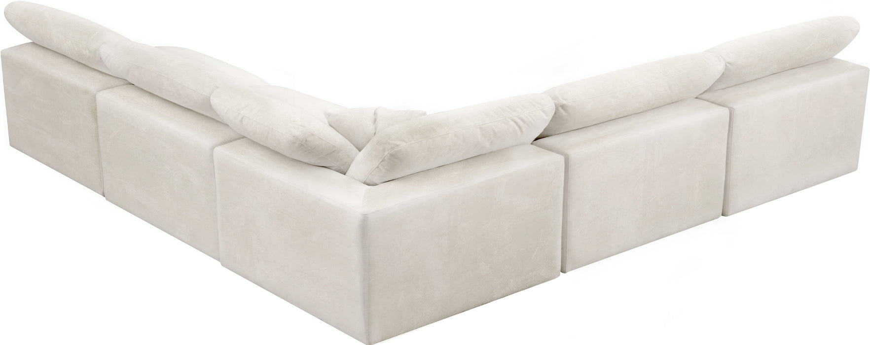 Cozy - Modular Sectional Cloud 5 Piece - Beige