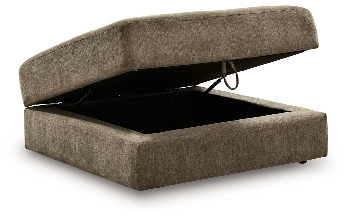 Camellia-Court - Ottoman With Storage - Coffee - Stylish Home Furniture