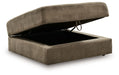 Camellia-Court - Ottoman With Storage - Coffee - Stylish Home Furniture