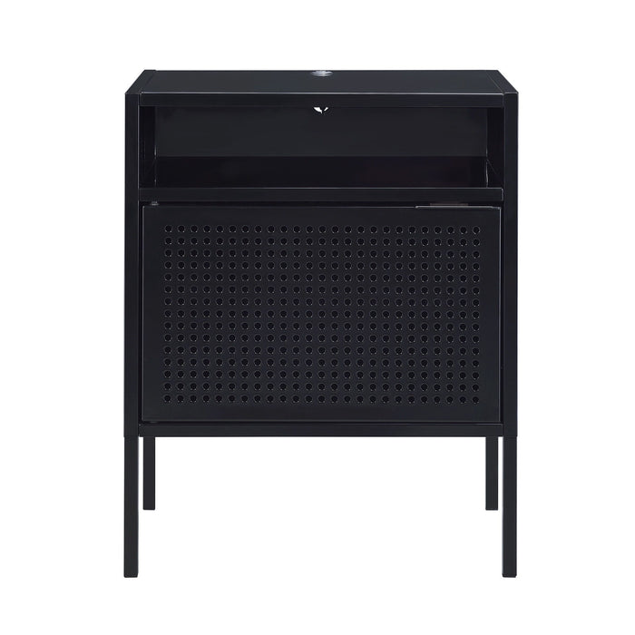 Ember - Nightstand With Usb - Stylish Home Furniture