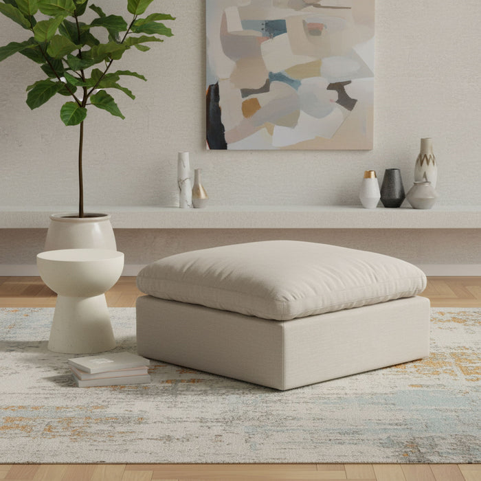 Indulge - Linen Ottoman - Stylish Home Furniture