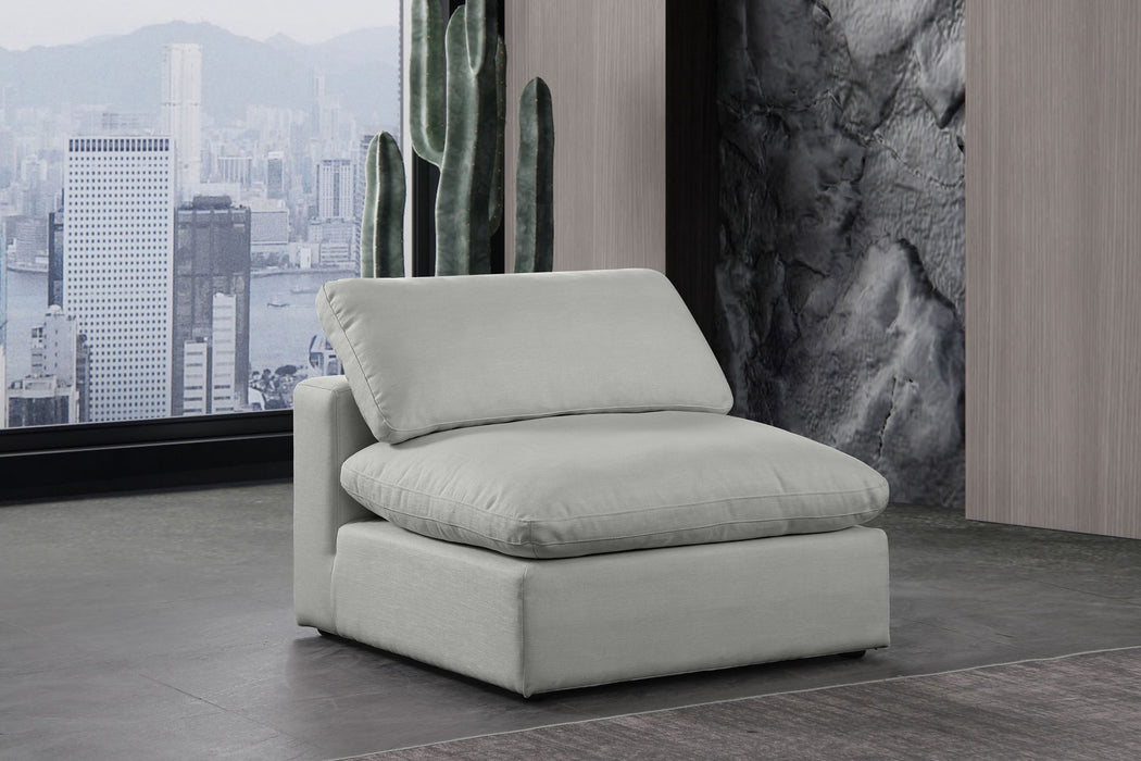 Comfy - Linen Armless Chair - Stylish Home Furniture