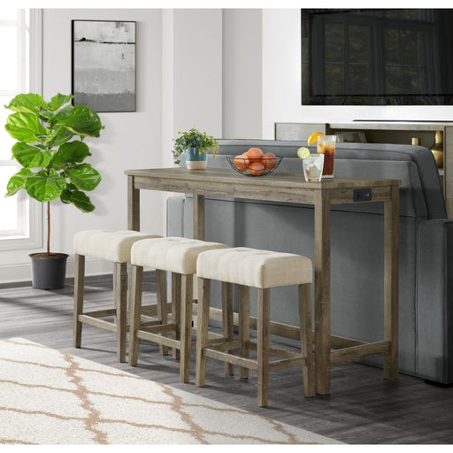 Oak Lawn - Bar Table Single Pack - Stylish Home Furniture